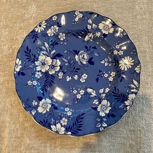Johnson Brothers Devon Cottage Blue & White Salad Plate 8.5”. Great condition.